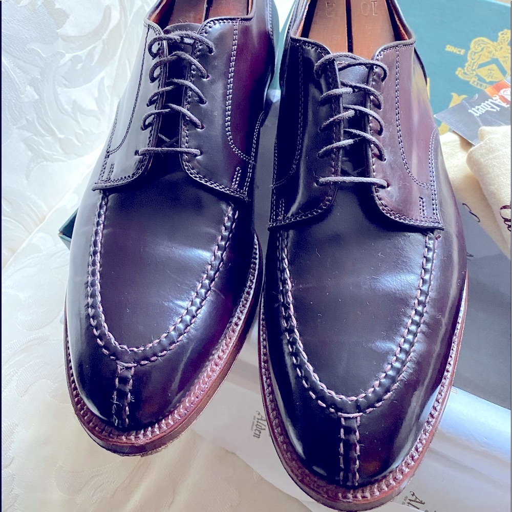 New Alden Mens 
Cordovan leather Size 11
